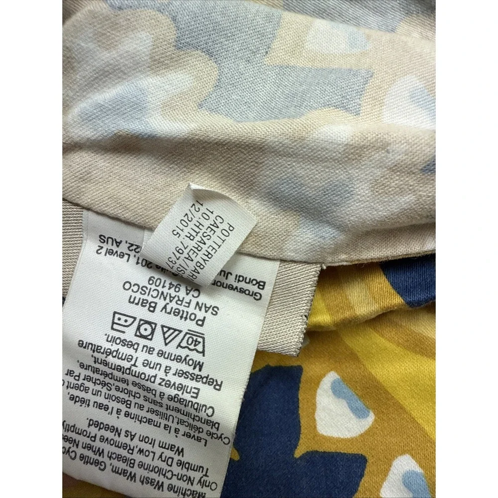 Pottery Barn Kendall Organic Cotton Set Of Two 2 Standard Shams 20